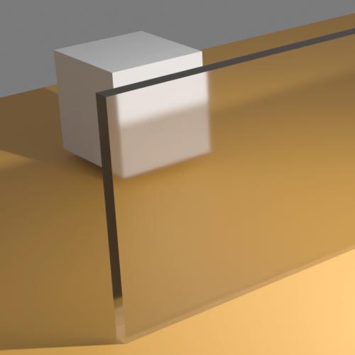 Два способа сделать прозрачное стекло в Blender.